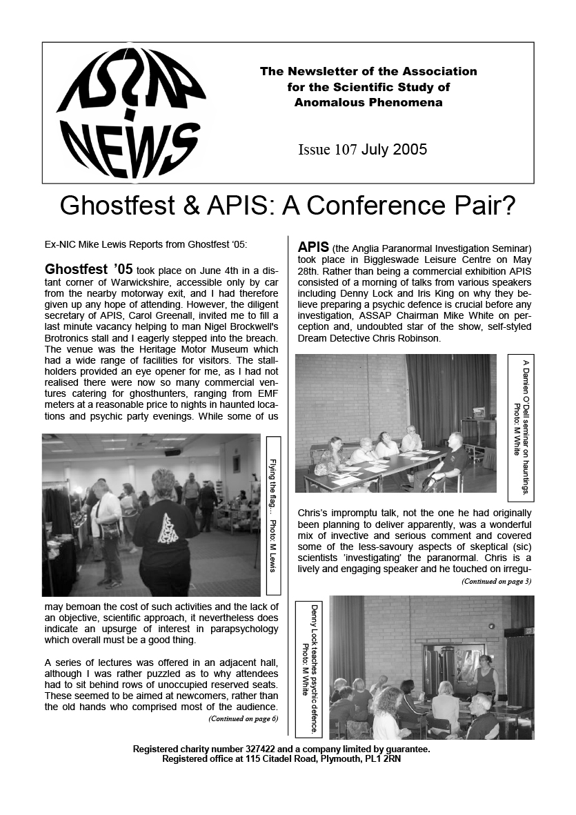 ASSAP News - Issue 107