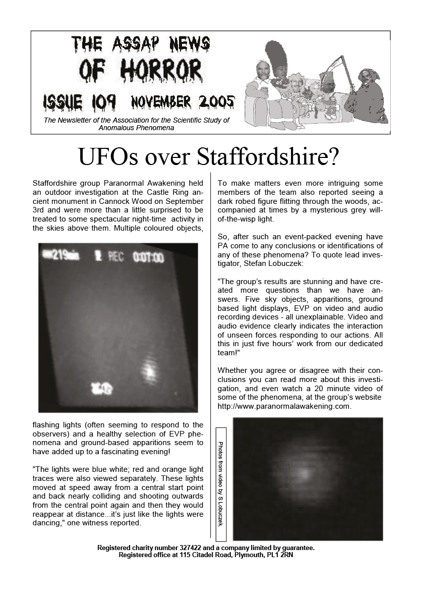 ASSAP News - Issue 109