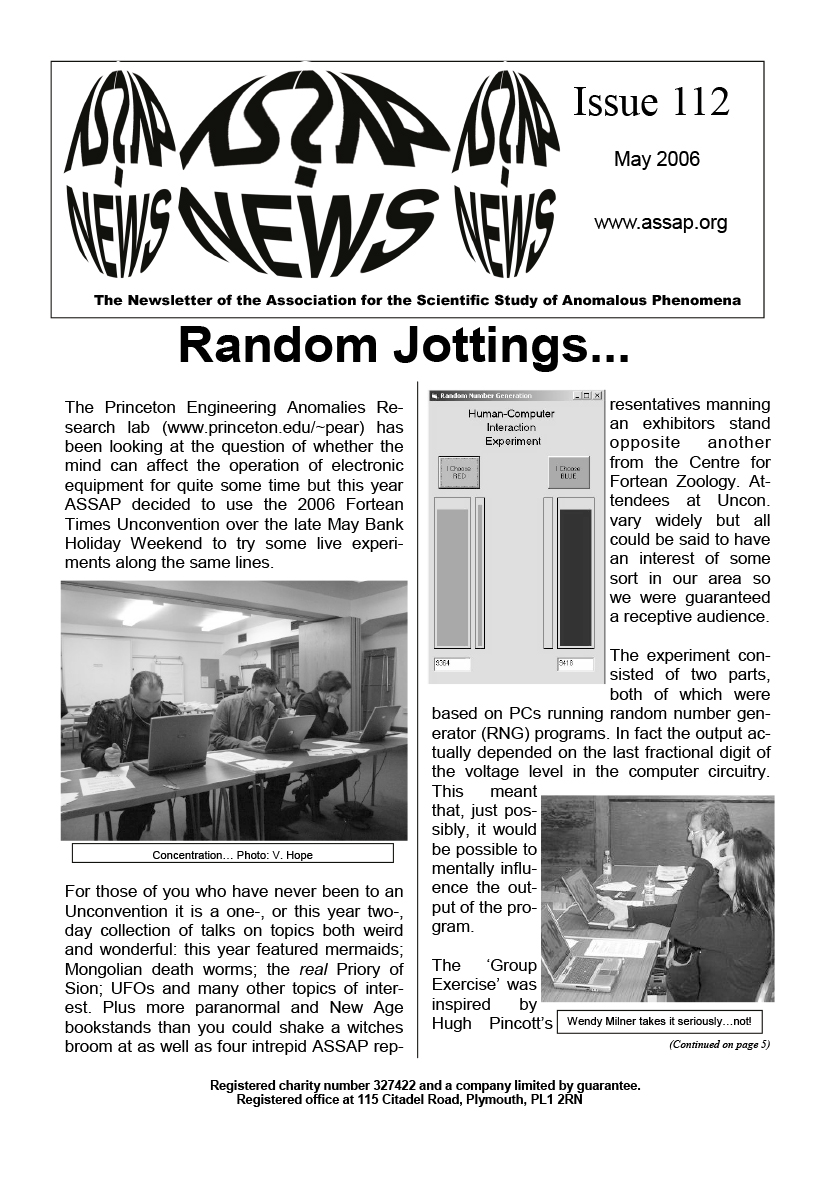 ASSAP News - Issue 112