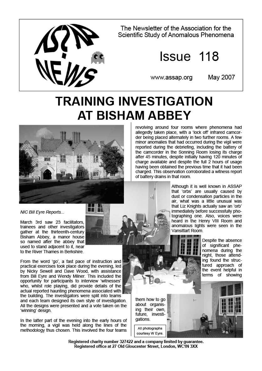 ASSAP News - Issue 118