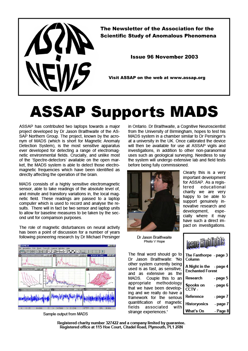 ASSAP News - Issue 96