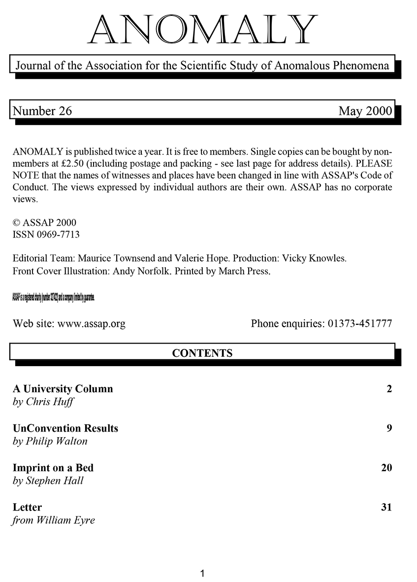 Anomaly issue no. 26
