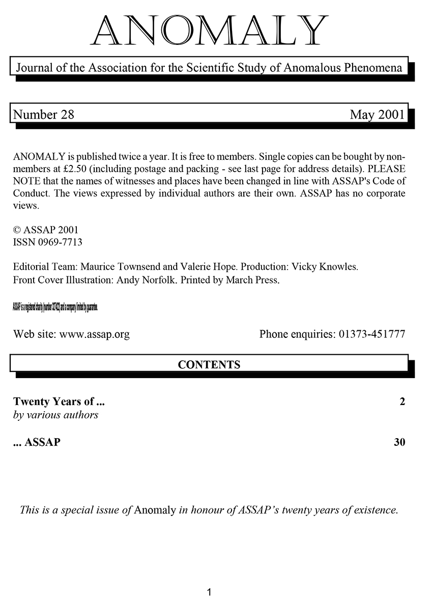 Anomaly issue no. 28