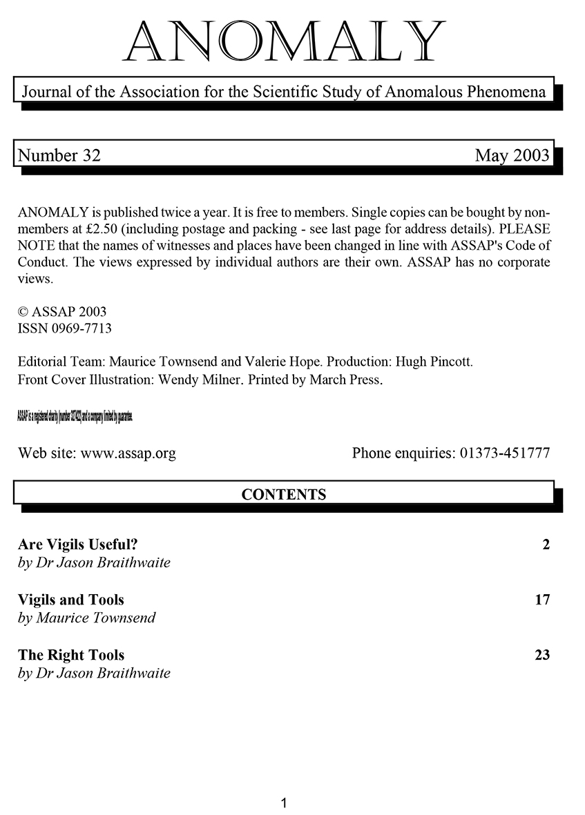 Anomaly issue no. 32
