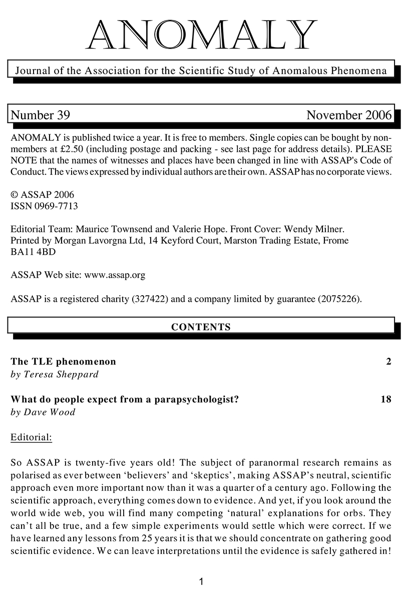 Anomaly issue no. 39