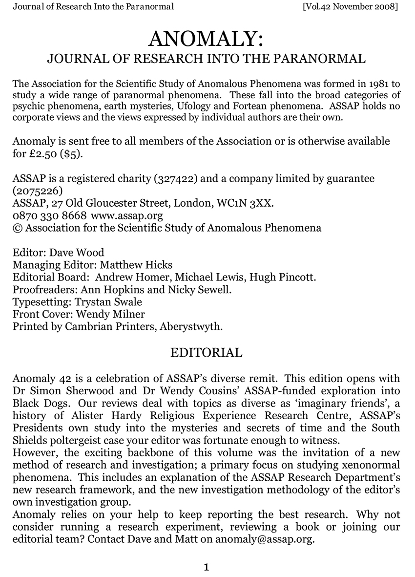 Anomaly issue no. 42
