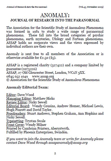 Anomaly issue no. 43