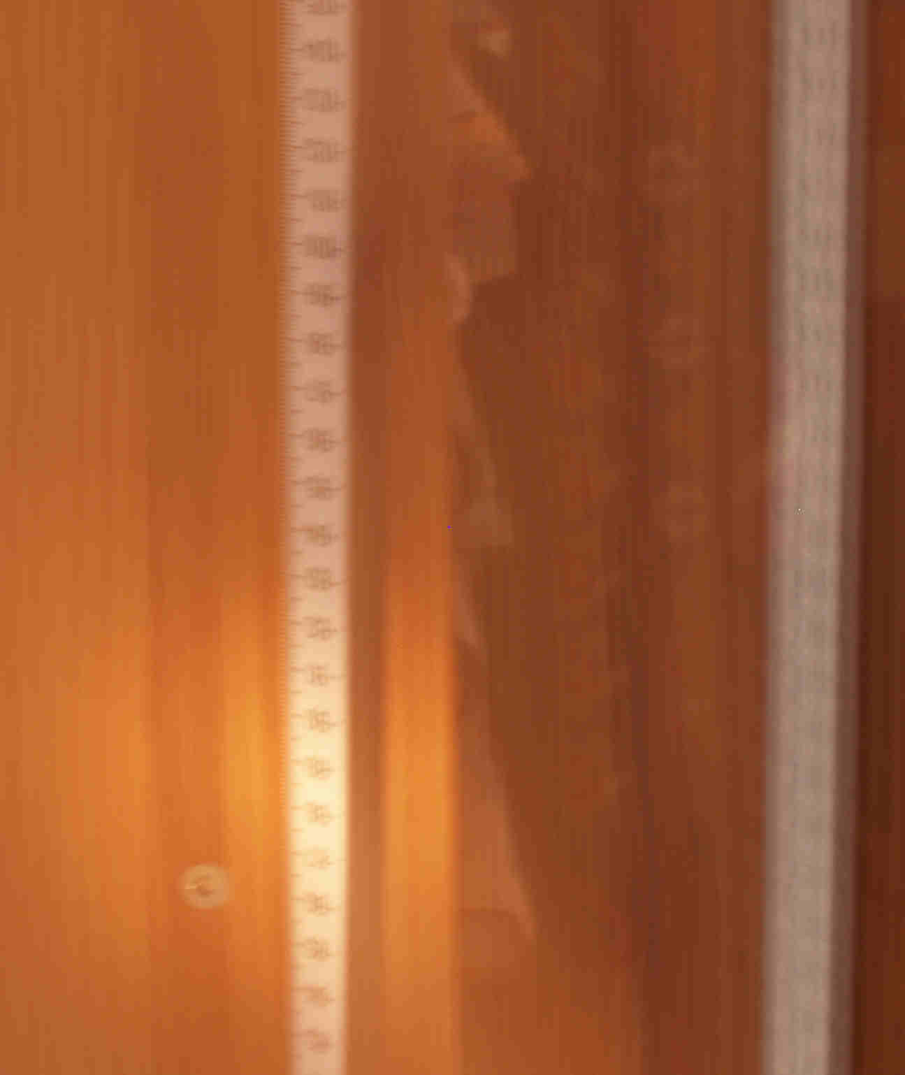 Ghost tape measure (upper photo)