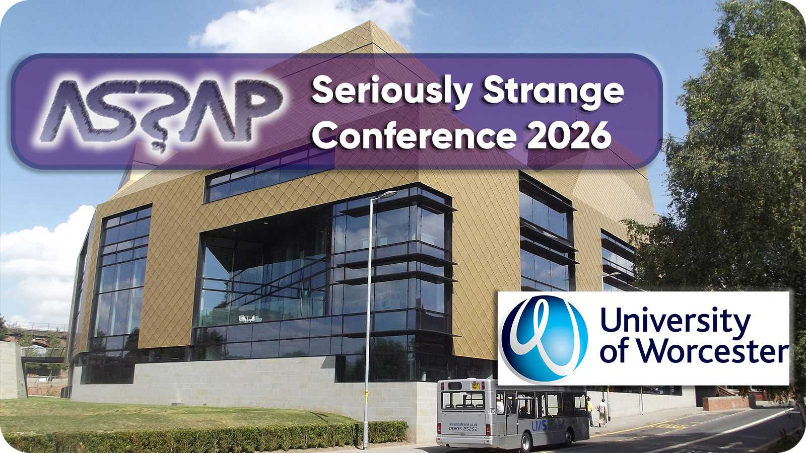 ASSAP Seriously Strange 2026 Conference Confirmed! 