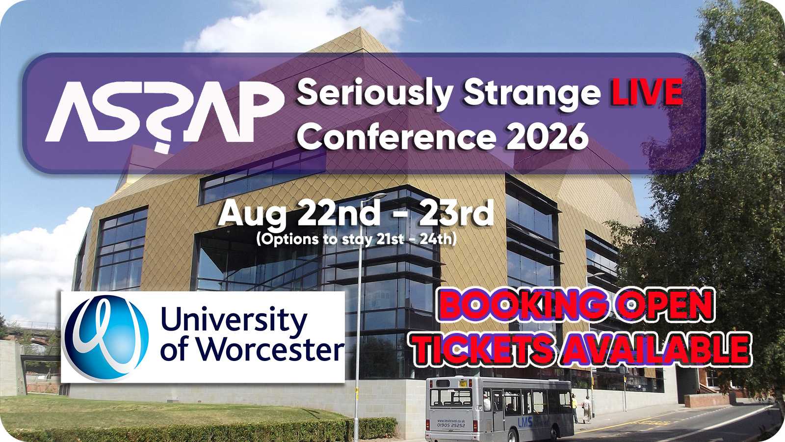 Seriously Strange LIVE Conference 2026